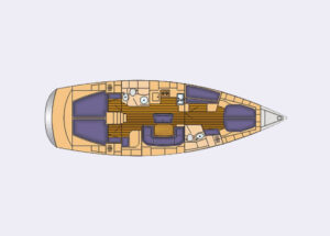 Yachtlayout Bavaria 46