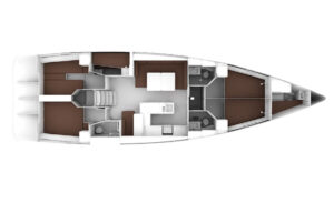 Yachtlayout Bavaria 56 Cruiser