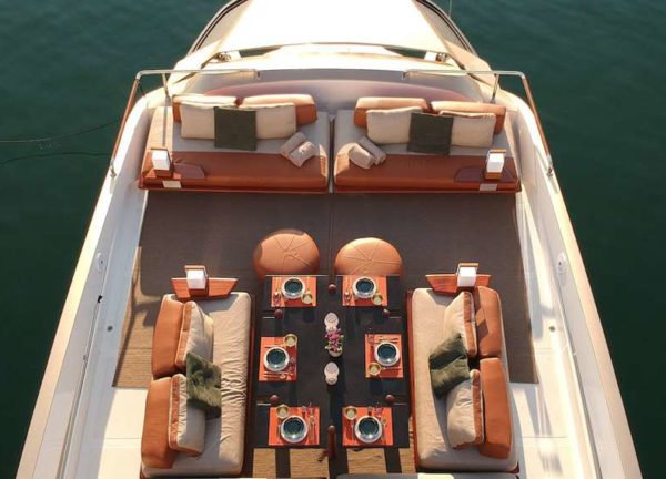 upperdeck motor yacht goldfinger 58 ibiza charter