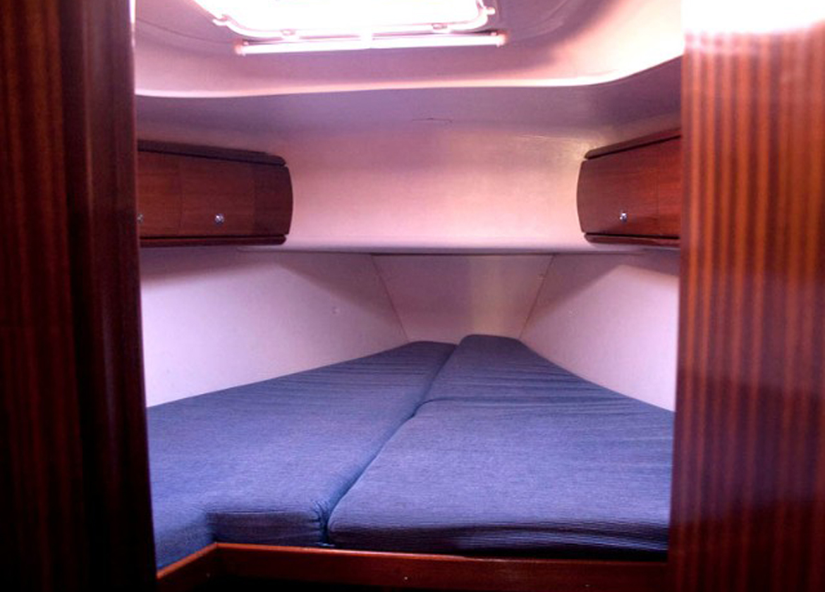 bavaria 49 sailing yacht cabin