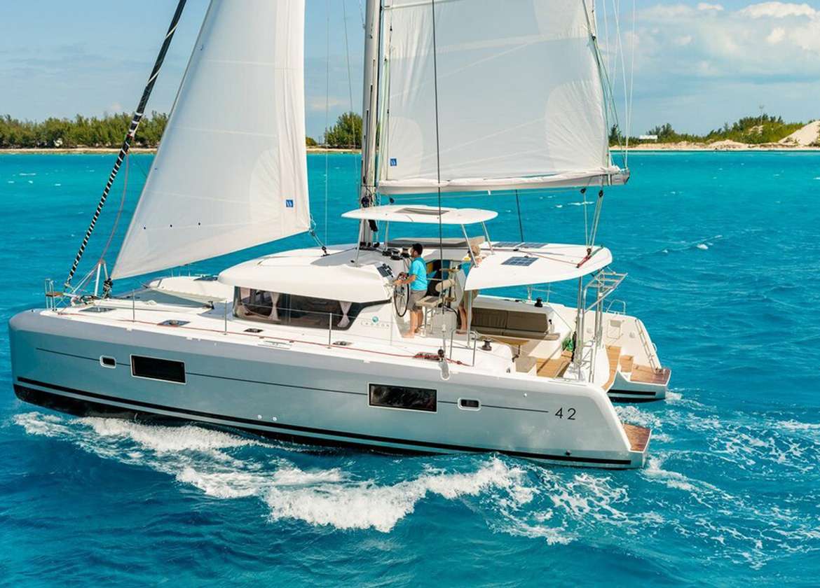 catamaran lagoon 42 charter bareboat