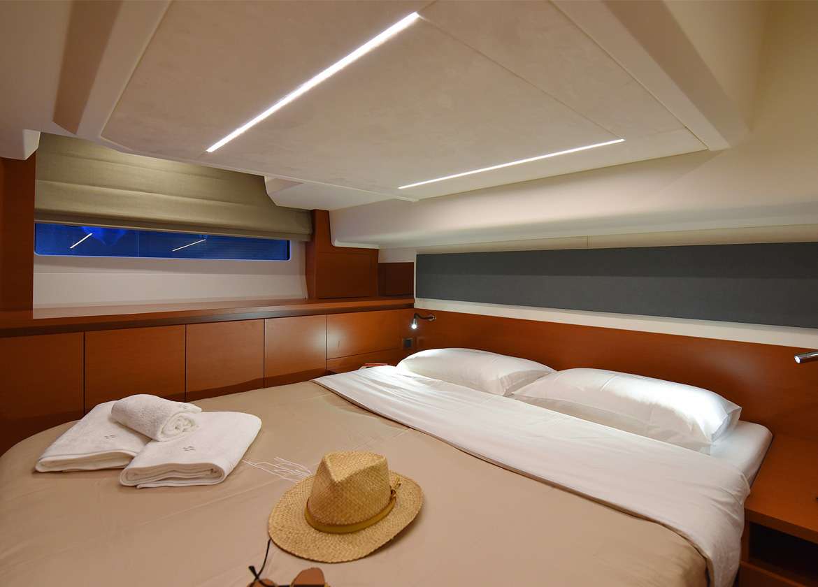 VIP Kabine Motoryacht prestige 420 fly