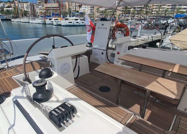 upperdeck sailing yacht bavaria c45 style mallorca