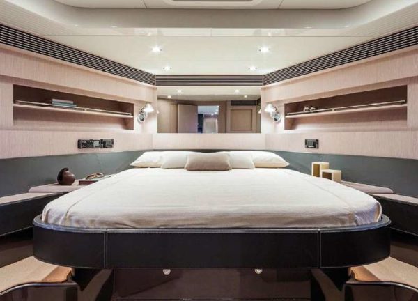 vip cabin motor yacht riva virtus 63 headquarters