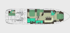 Yachtlayout Riva Virtus 63 „Headquarters“