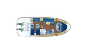 Yachtlayout Bavaria 33 Sport „Yamila“