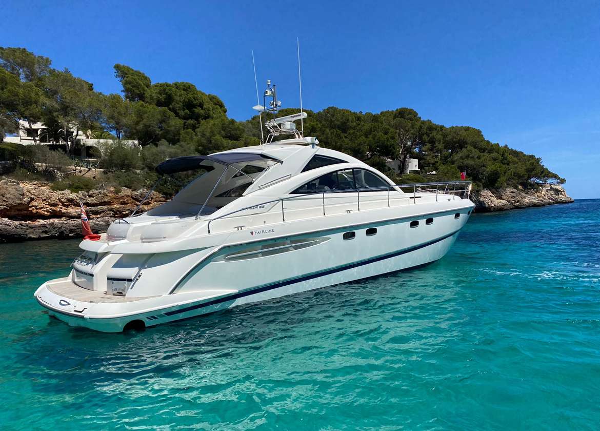 Motoryacht fairline targa 52 lady g Mallorca