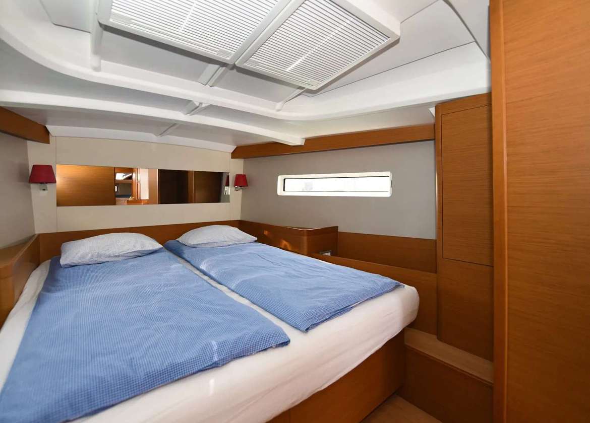 Kabine Segelyacht sun odyssey 440 rebelezza Mallorca