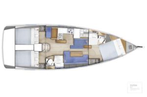 Yachtlayout Sun Odyssey 410 “Naoussa”