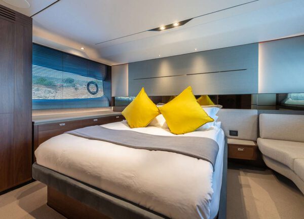 vip cabin motor yacht charter princess s60 aquavista mallorca