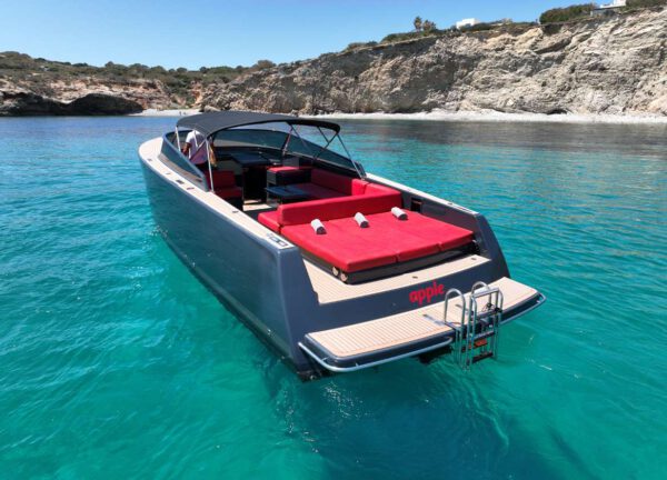 sunbeds motor yacht charter ibiza van dutch 40 apple