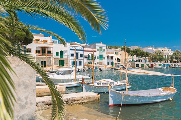 harbour port de portocolom mallorca