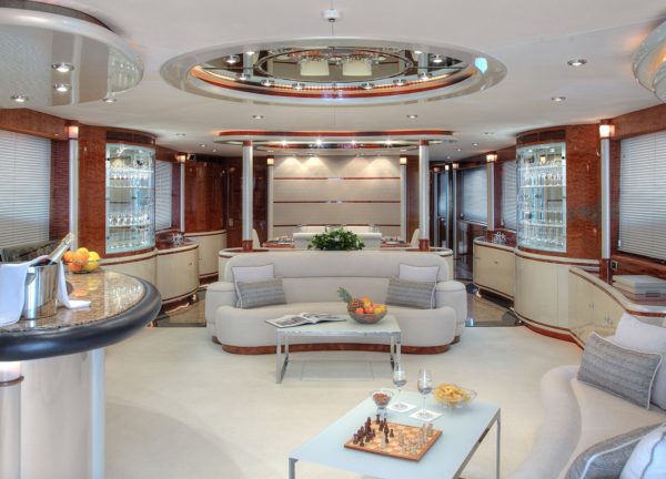 lounge luxury yacht elegance 105