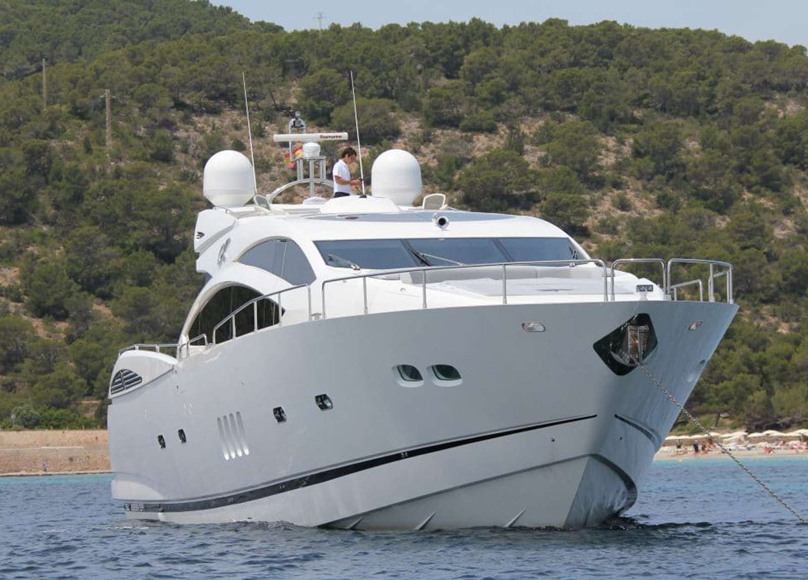 luxury yacht sunseeker predator 92 ibiza charter