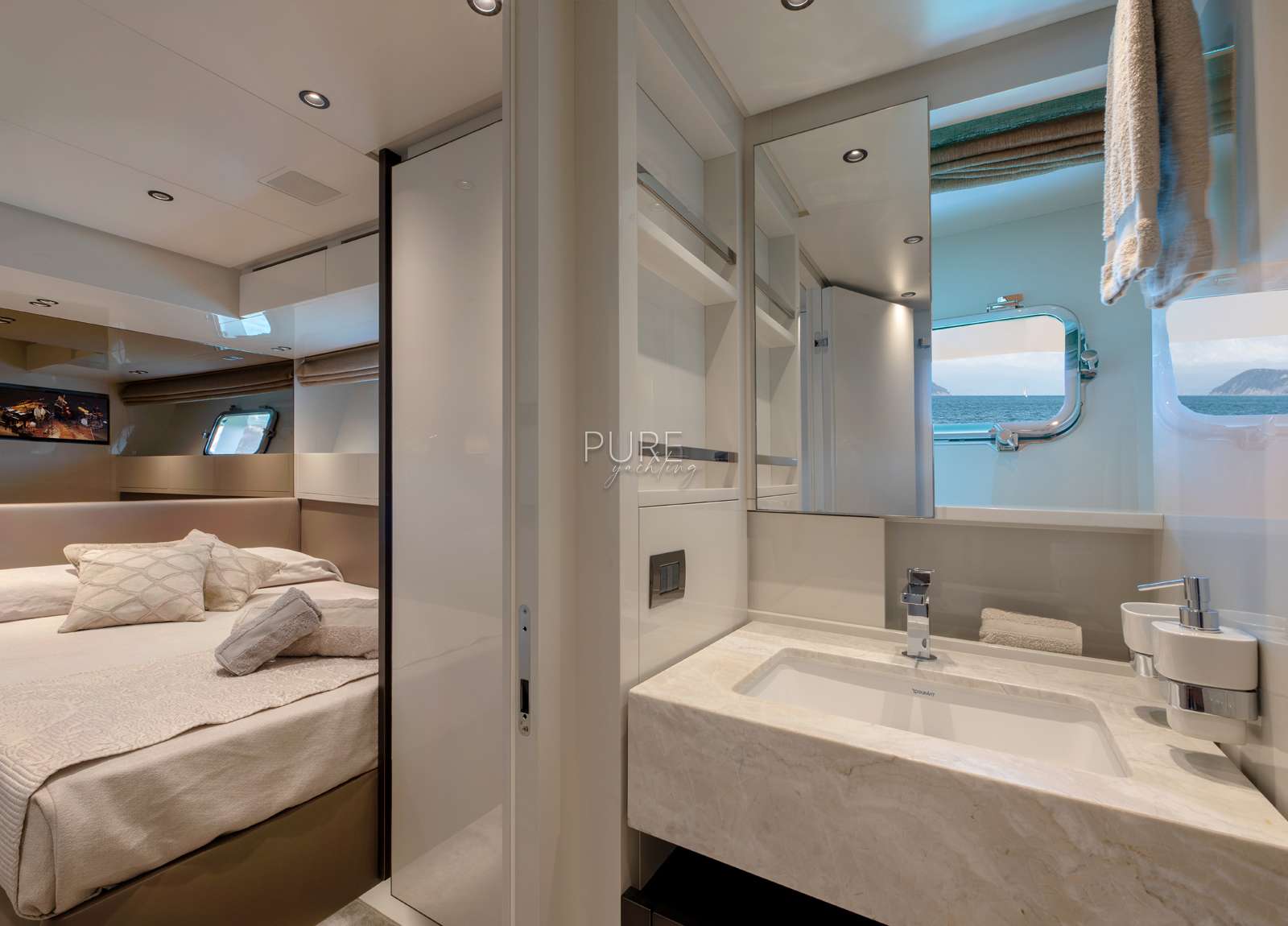 bathroom yacht charter luxury sanlorenzo sx88