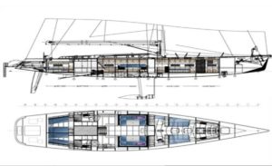 Yachtlayout Swan 82