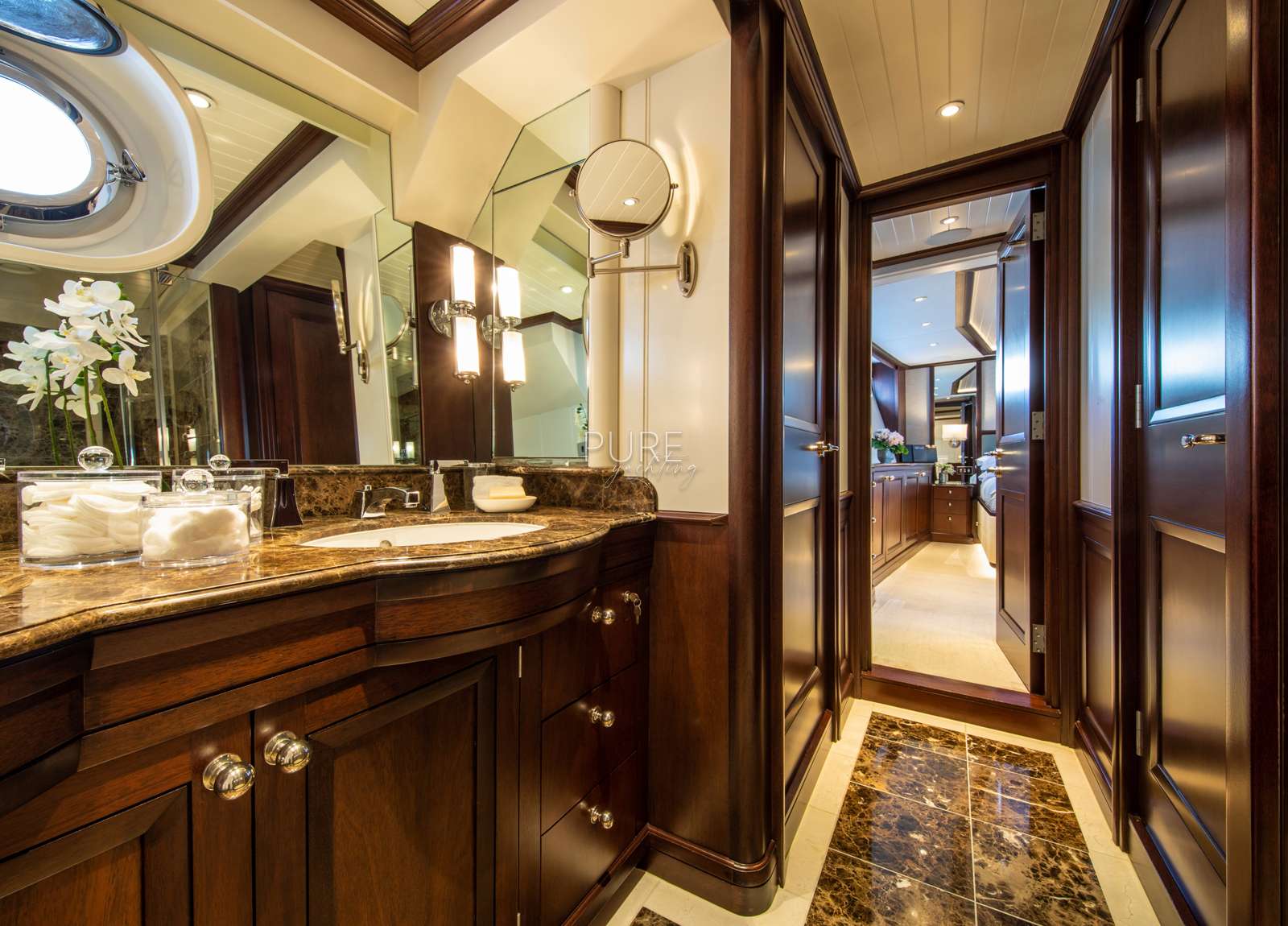 bathroom luxury yacht benetti odyssey iii balearic islands