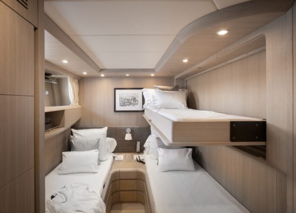 cabin luxury yacht maiora 28m sublime mar spain