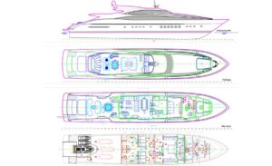 Yachtlayout Palmer Johnson 150 “Andiamo”