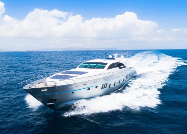 luxury yacht tecnomar 120 blue jay charter