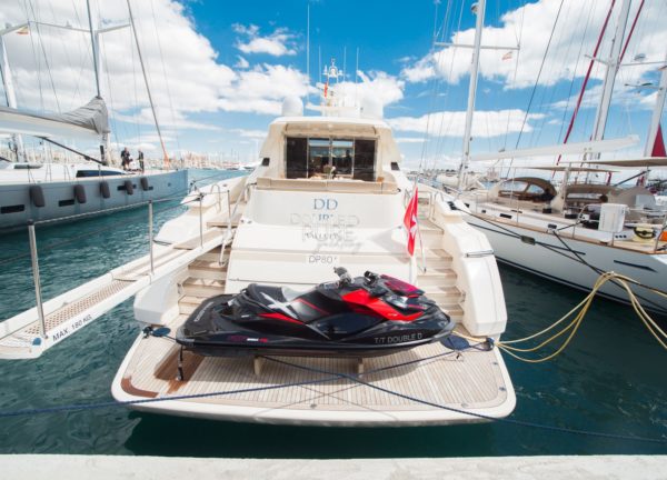 rear luxury yacht dalla pieta 86 double d balearic island