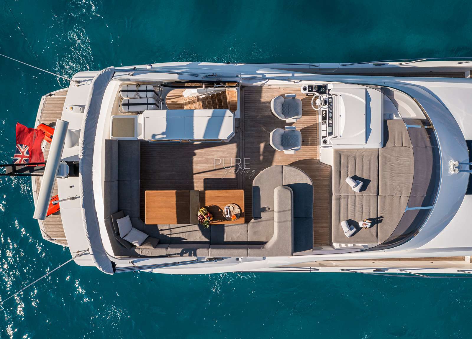 luxury yacht sunseeker 80 seawater balearics