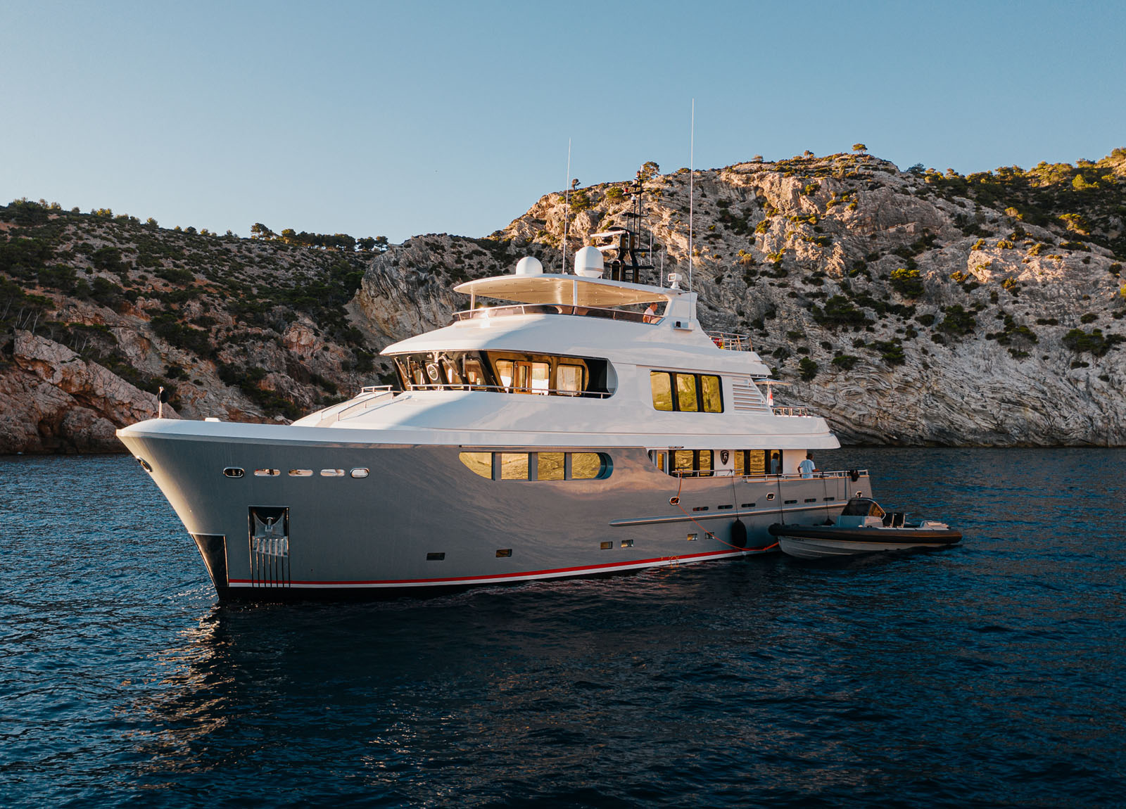 luxury yacht bandido 90 seal western mediterranean charter