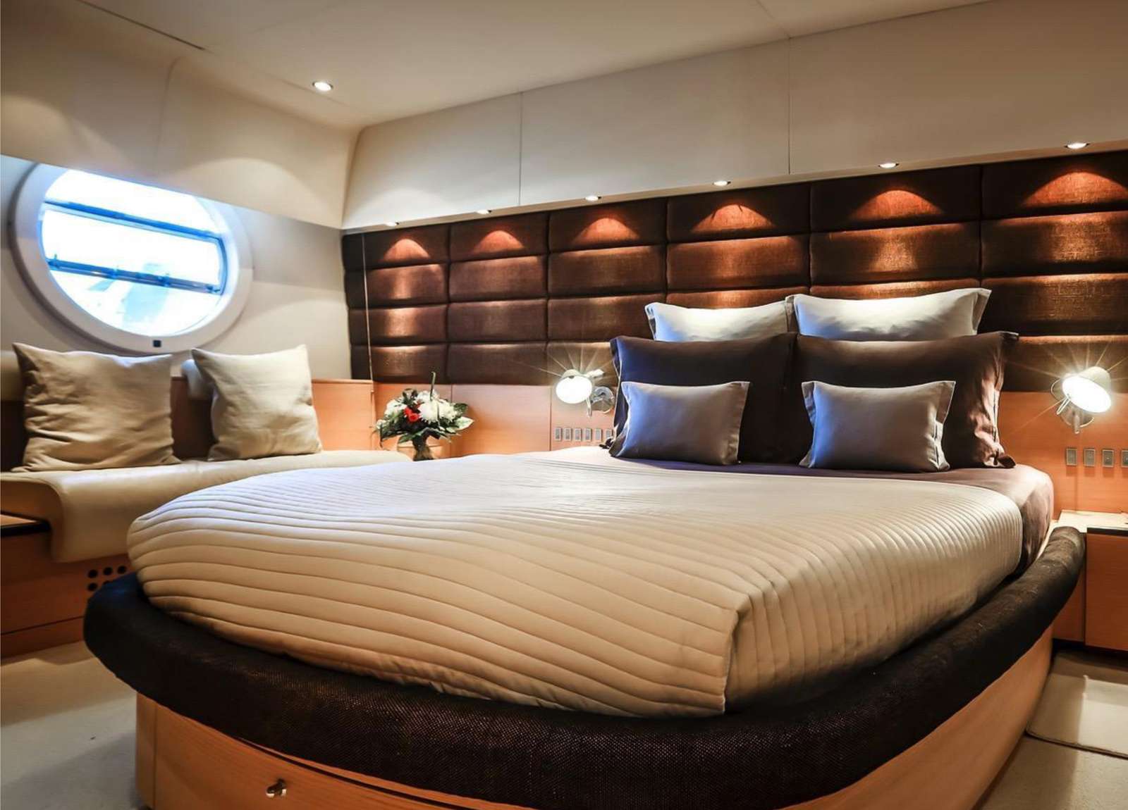 vip cabin luxury yacht aicon 72 sl manzanos ii balearic islands