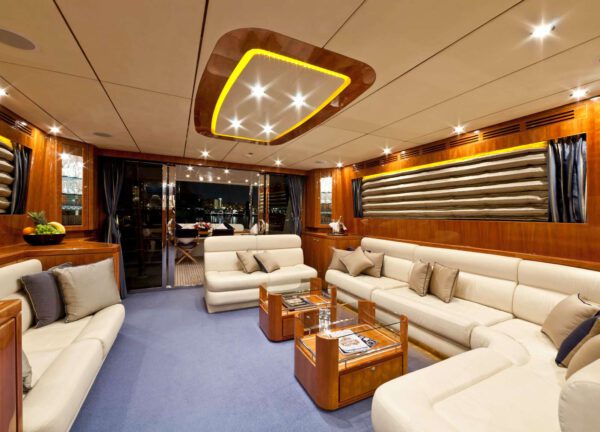 lounge luxury yacht monte fino 78 samaric balearic islands