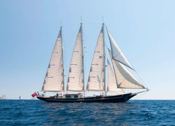 luxury sailing yacht john lewis sons malcolm miller greece