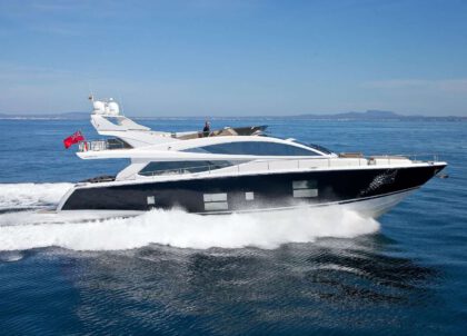 luxury yacht pearl 75 shinju balearic islands charter