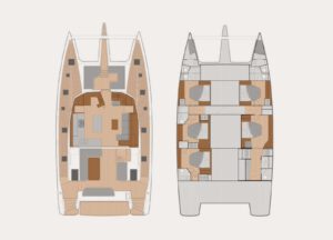 Yachtlayout Fountaine Pajot Samana 59 “Alma”