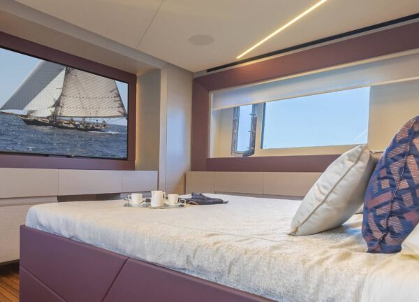 bedroom luxury yacht pershing 7x marleena viii