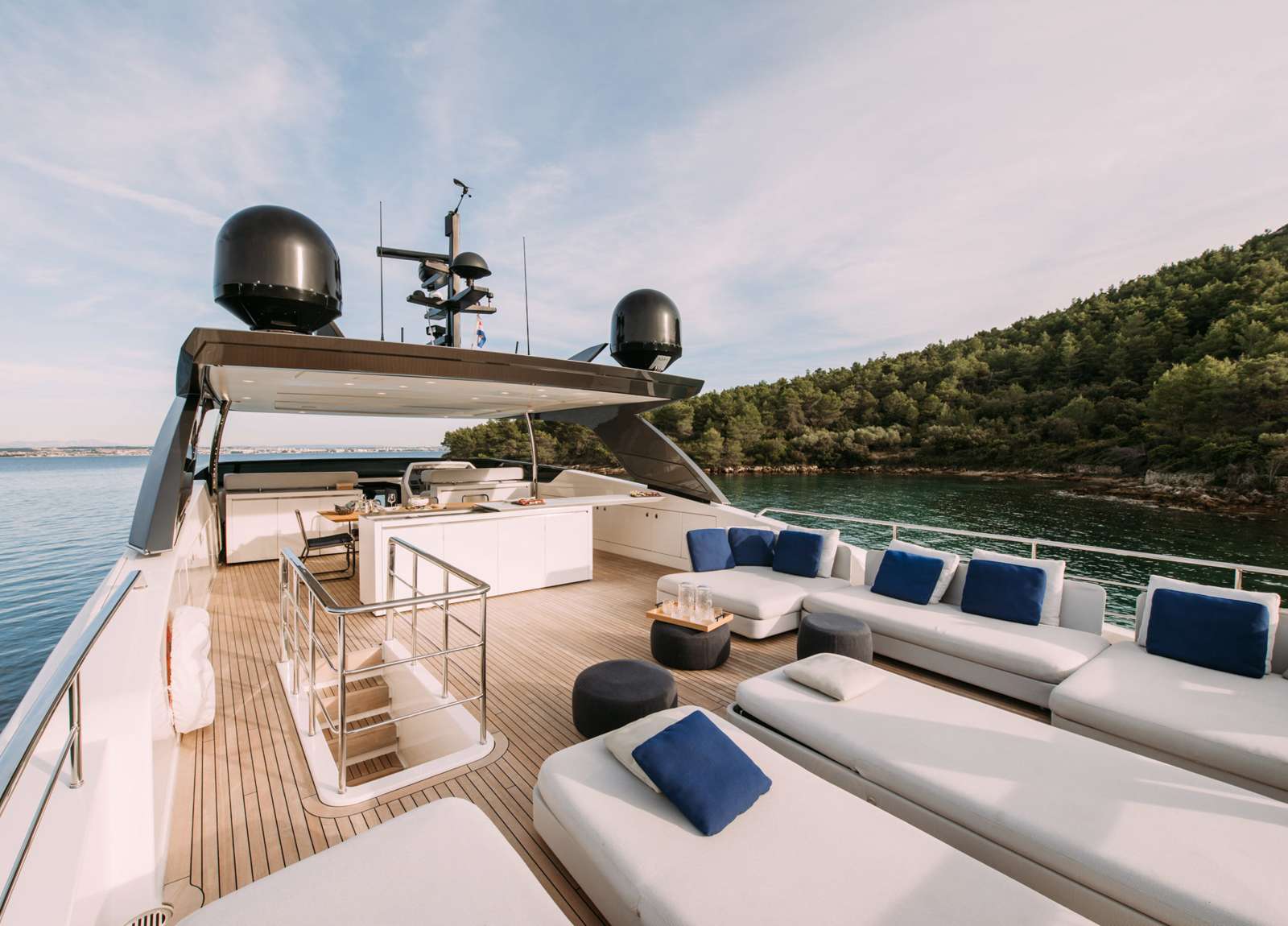 upperdeck luxury yacht sanlorenzo sl 106 andiamo croatia charter