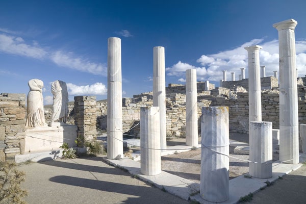 Luxury Yacht itinerary greece delos