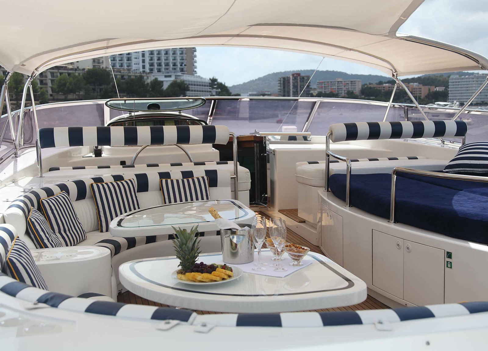 sundeck seating luxury yacht elegance 105 spain