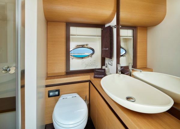 bathroom luxury yacht pershing 72 legendary balearics