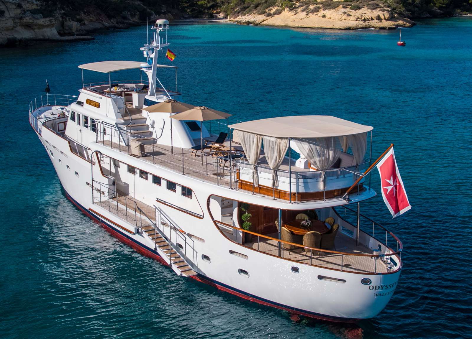 charter luxury yacht benetti odyssey iii balearic islands