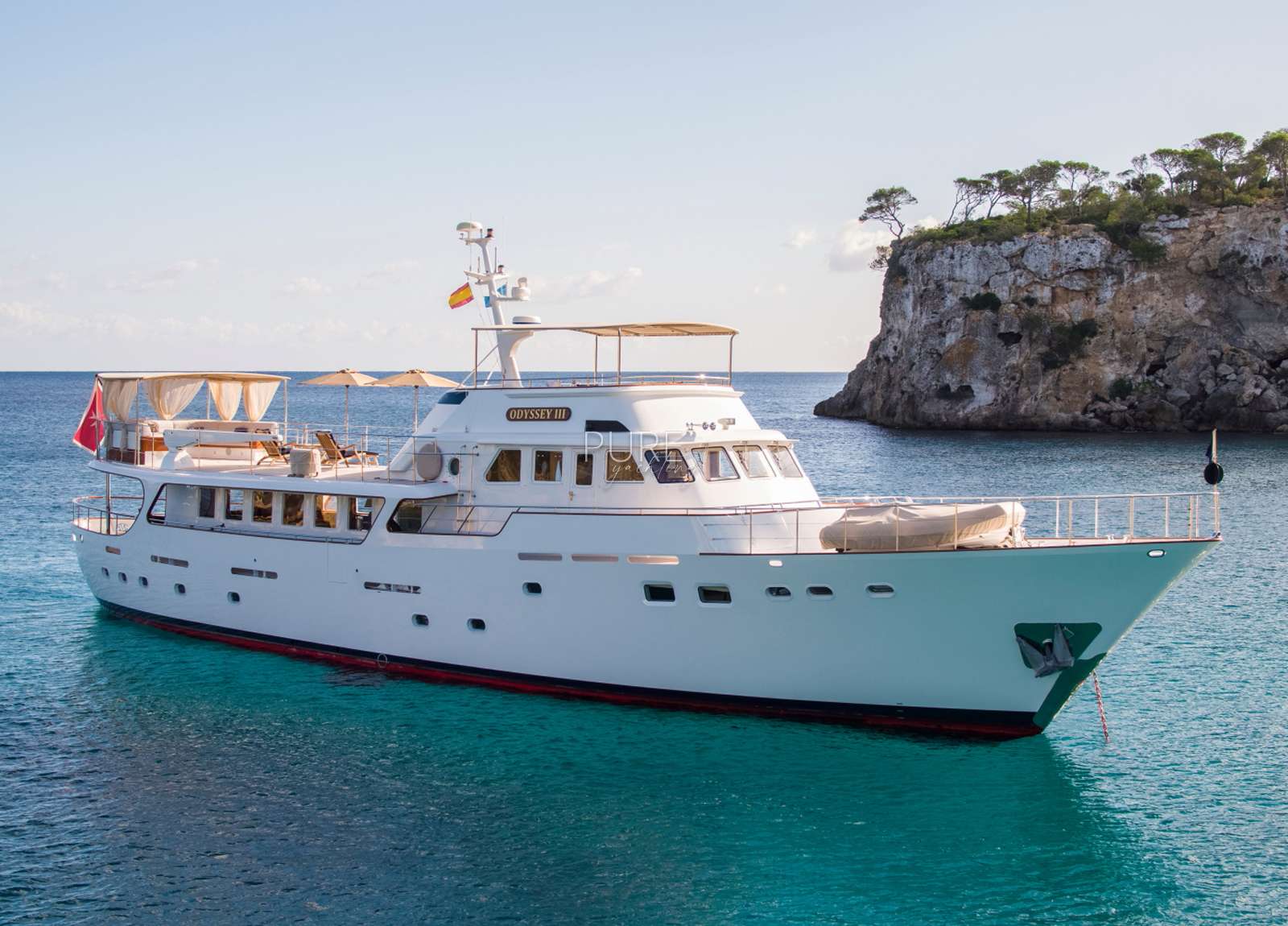 luxury yacht benetti odyssey iii balearics