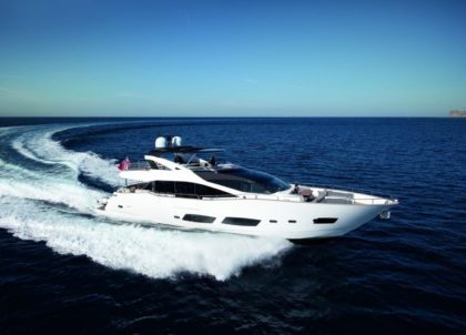 luxury yacht sunseeker 28m high energy south france charter