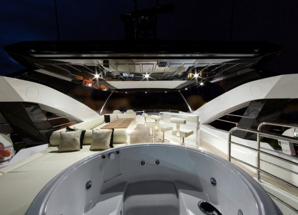 whirlpool luxury yacht sunseeker 28m high energy