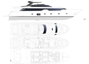 Yachtlayout Sanlorenzo SL102 Asymmetric «Noor II»