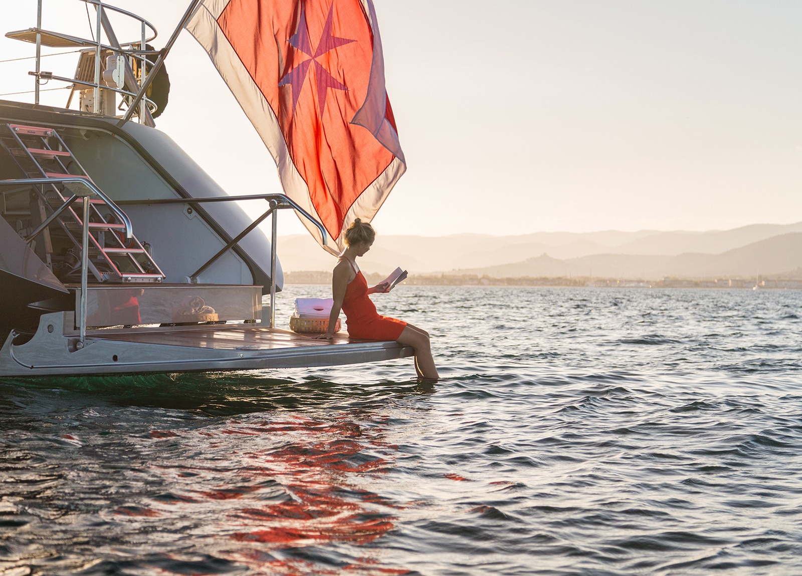 Sailing Yacht A Sulana Aft Deck