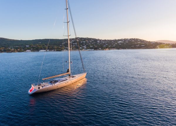 Sailing Yacht A Sulana Aerial