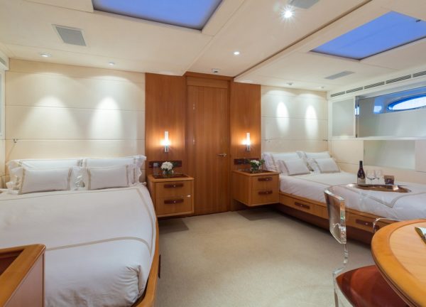 Sailing Yacht A Sulana Twin Double Stateroom