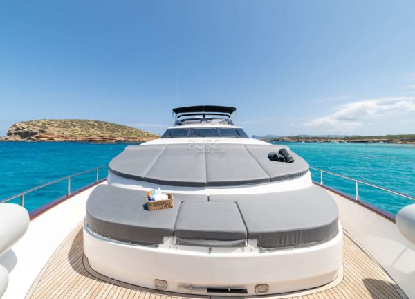 sunbeds luxury yacht astondoa 90 glx b3 balearic islands