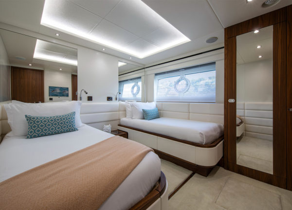 twin cabin luxury yacht sunseeker 86 rush x balearic islands mallorca ibiza