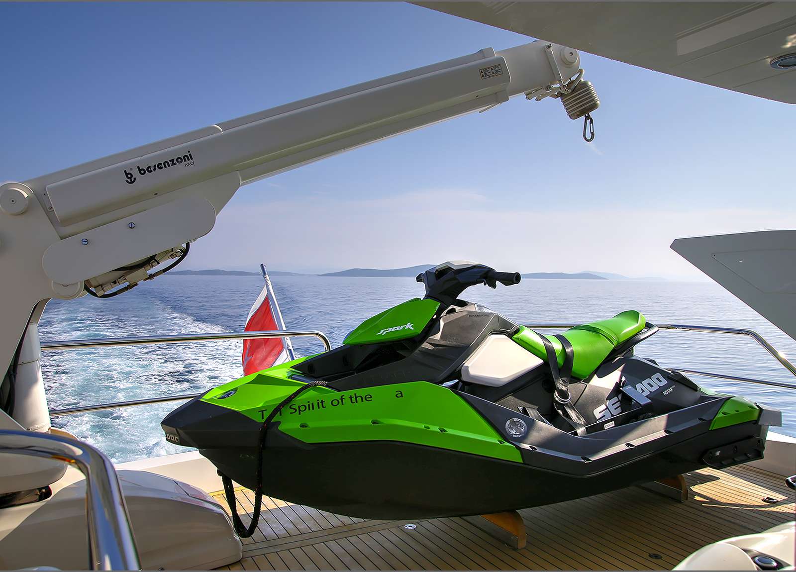 jetski sunseeker 80 spirit of the sea