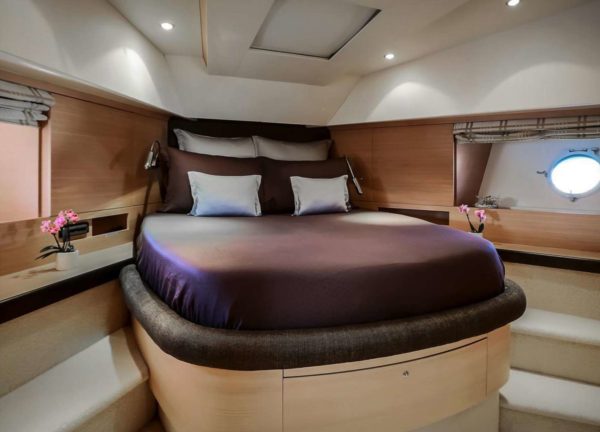 master cabin luxury yacht aicon 72 sl manzanos ii balearic islands