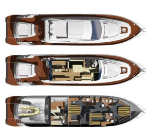 Yachtlayout Aicon 72 SL «Manzanos II»